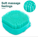 Silicone Pet Grooming Brush for Deep Cleaning & Maasage