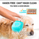 Silicone Pet Grooming Brush for Deep Cleaning & Maasage